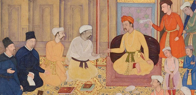 Evolution of the Mughal Empire seen through miniature paintings